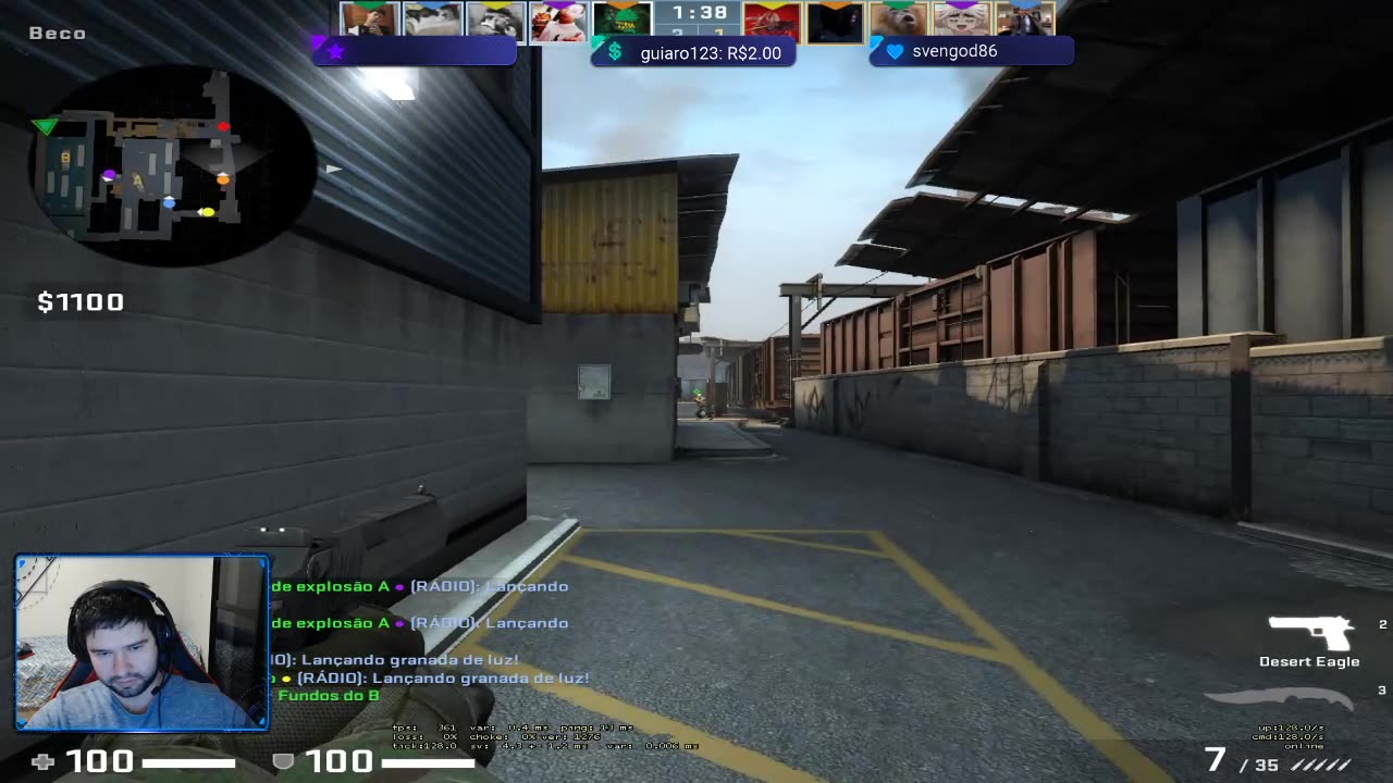 Desert Eagle miracle shots - CS GO