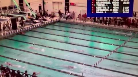 Transgender Swimmer Breaks MULTIPLE Women's Records