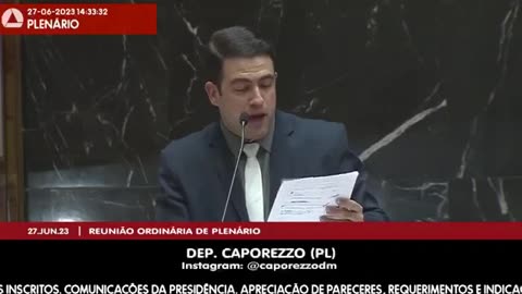 COVID-19 • Mortos pela Vacina indenizados ! Dep. CAPOREZZO • Brasil 2023 • PL 2630-2020 (2023,9,14) 👀☢️🔥�
