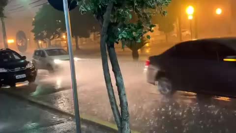 rainy night