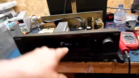 technics sa-gx 690 receiver repairs cleaned