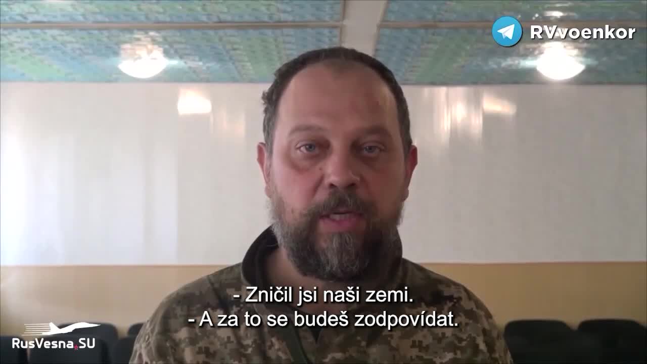 Vzkazy zajatých ukrajinských vojáků Zelenskému - Jsi vrah a zločinec