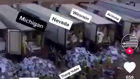 Where all the Trump votes went in Nevada! Dumped in the desert!