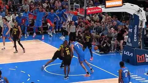 CHET REACHED BACK FOR THIS POSTER 😳 Jazz-Thunder