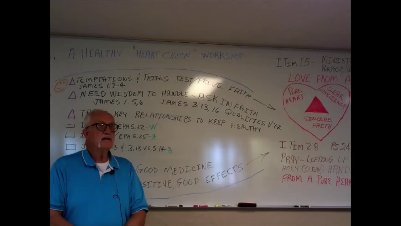 10-22-2023 Adult SS Pray From a Pure Heart Part 2
