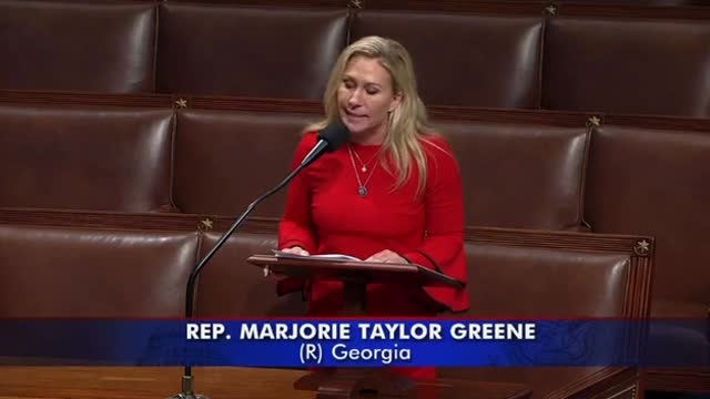 Marjorie Taylor Greene Delivers Remarks On The Decades of American Involvement in Foreign Wars