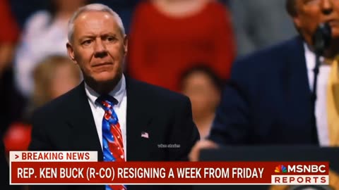 Ken buck resigned from Congress (shocking) 😭