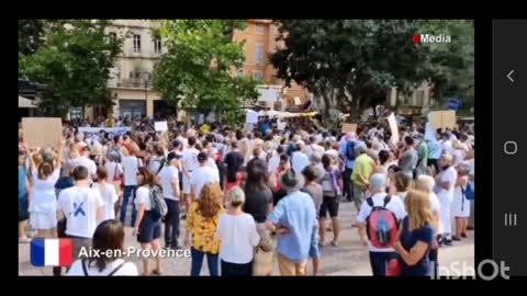 France - Compilation Demonstrations Pass Sanitaire - 80+ Cities [31 July 2021] #ArrestBillGates