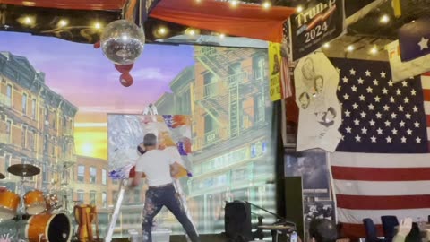 Magic happens when the American MAYOR and the infamous artist enter a room
