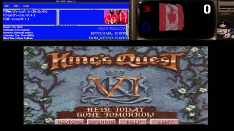 King's Quest V from start-to-finish and some of King's Quest 6