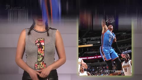 Russell Westbrook Dunks All Over the Rockets, Earns Triple-Double