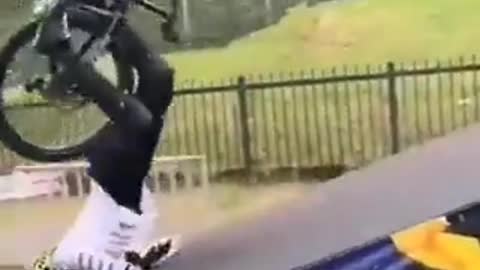 Bike crash