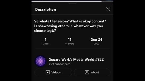 So what's the lesson (partial)