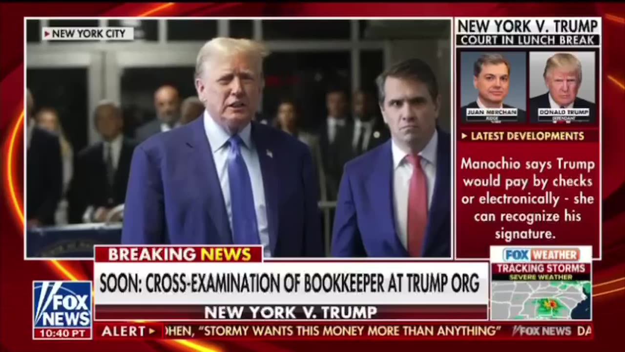 Alina Habba- President Trump is beating them from the courtroom...