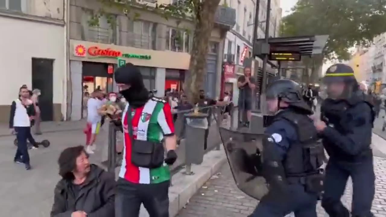 France is cracking down on the Hamas supporters celebrating in the streets.