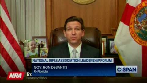 Governor DeSantis Delivers EPIC Message To NRA Forum