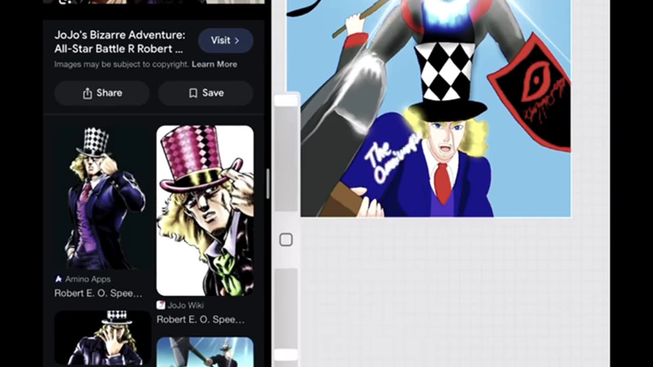 Speedpaint nuclear joestar and Speedwagon