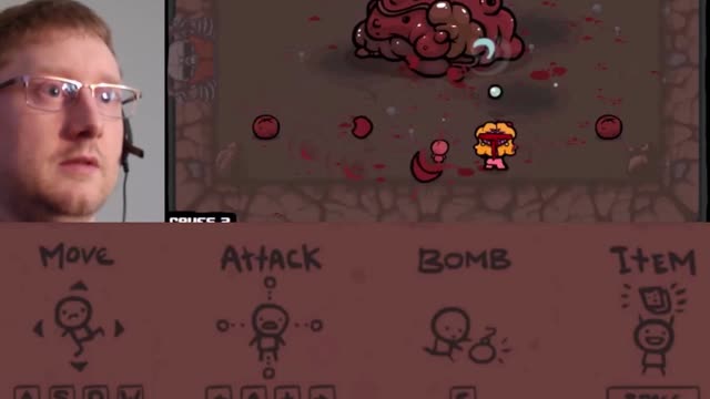 Searching For Tarot Cards In The Binding of Isaac Run 13, social clip 9.