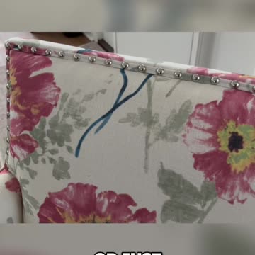 Discover the Comfy Studded Floral Accent Armchair by Hulala HUIMO For Your Living Space!