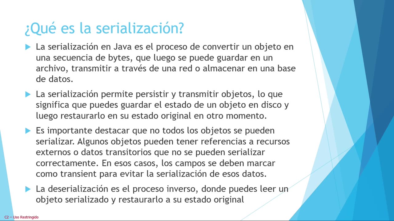 Java parte 75. Serialización