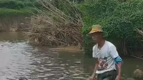 Best Asian Cast Net Fishing Video