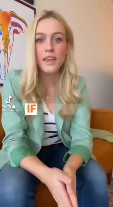 Serious questions! This girl asked great questions!