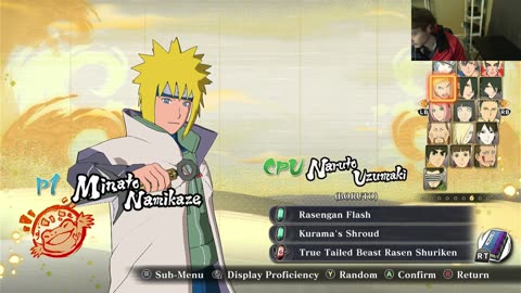 The Fourth Hokage (Minato) VS Delta In A Naruto x Boruto Ultimate Ninja Storm Connections Battle