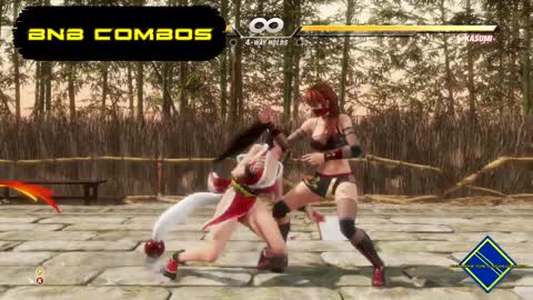 Dead or Alive 6 Mai Shiranui Combo Video