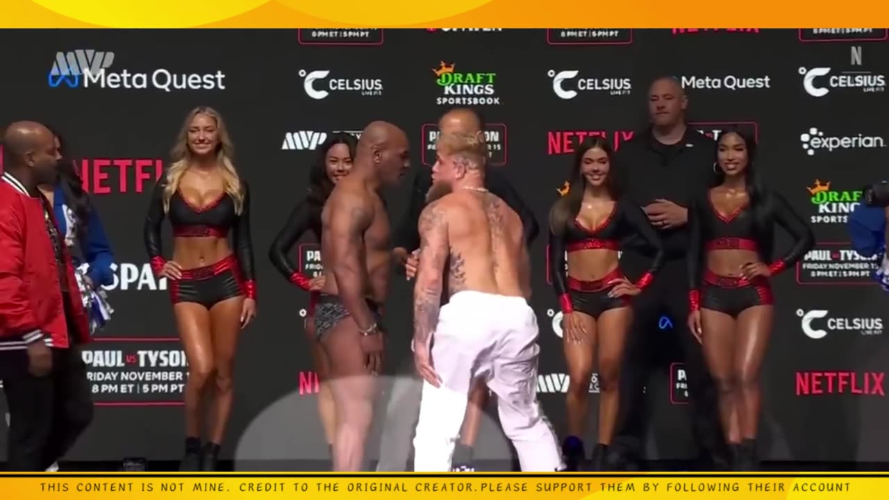 Mike Tyson SLAPS Jake Paul Ahead Of Fight