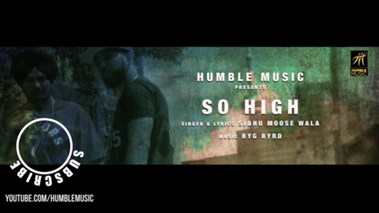 So high siddhumoosewala