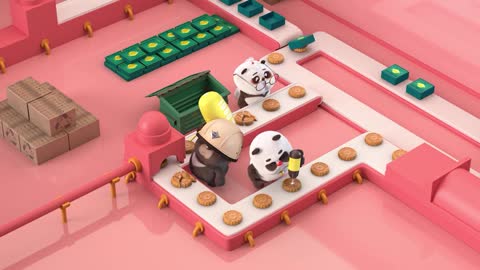 Best Mooncakes Inspectors 🐼 Short Animation Funny Panda Cartoon