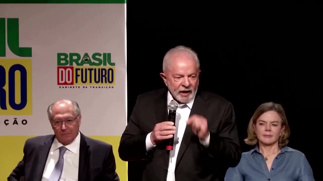 Brazil’s Lula cries as he speaks on hunger fight