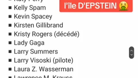 エプスタインのビデオのリスト