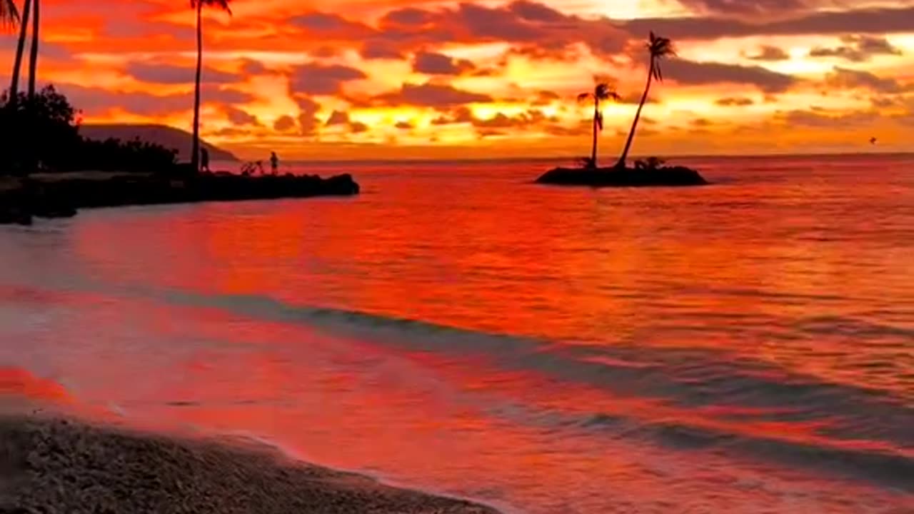 Hawaiian sunset