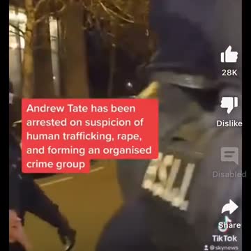 Adrew Tate arrested in Romania : Matrix