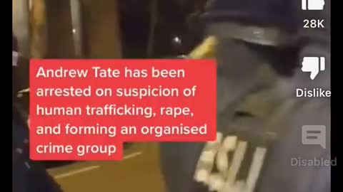 Adrew Tate arrested in Romania : Matrix