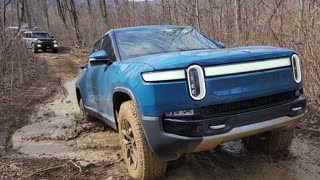 Rivian Getting Muddy