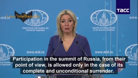 Ukrainian initiative to hold a peace summit