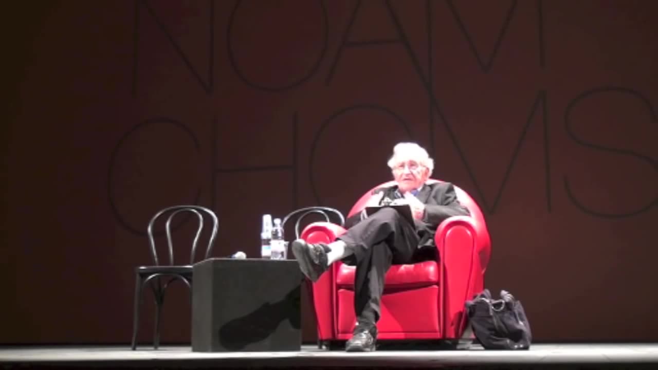 Noam Chomsky: "The Emerging World Order:its roots, our legacy". The Present Times reality.