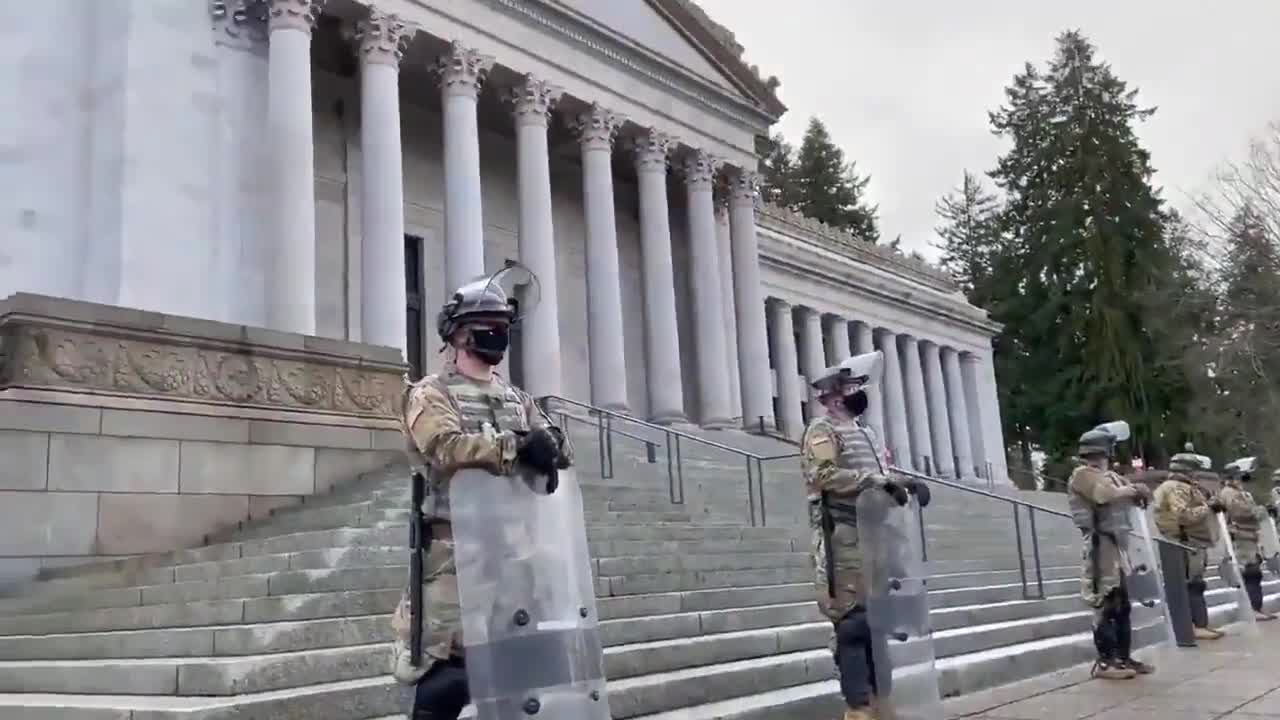 There are 15,000 troops in Washington state right now