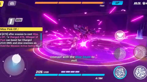 Honkai impact 3rd - MPE Elysia Evasion & Weapons Tutorial Gameplay