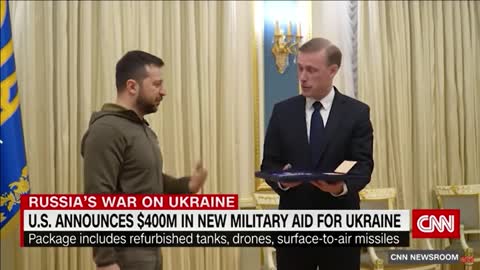 U.S. ANNOUNCES $40OM IN NEW MILITARY AID FOR UKRAINE