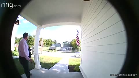 This Man Couldn't Get Inside Of His House Because Of A Bee