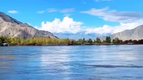 river in mountains