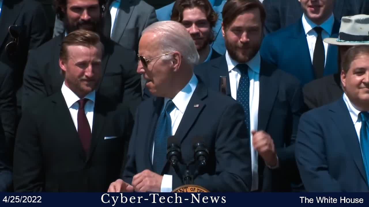 President Biden Welcomes the Tampa Bay Lightning to the White House