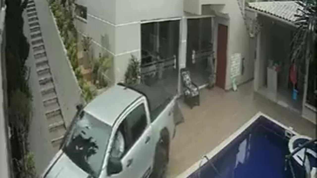 Strange Parking Spot in a House