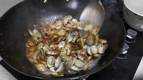 Stir Fried Clam