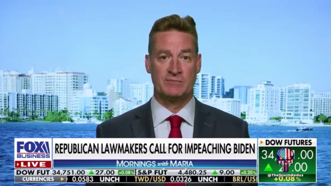 Rep. Greg Steube Lays Out Timeline for Joe Biden's Expected Impeachment Proceedings