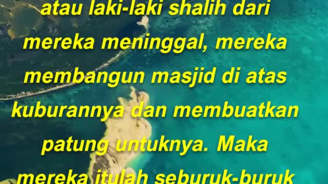 Mereka adalah suatu kaum yang jika ada hamba shalih atau laki-laki shalih dari mereka