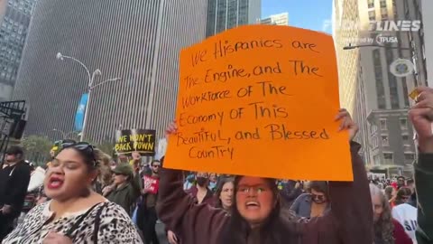 “We’re not leaving!” — Illegal immigrants march in New York City